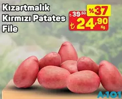 KIZARTMALIK KIRMIZI PATATES FİLE KG fiyat ve kampanya bilgisi